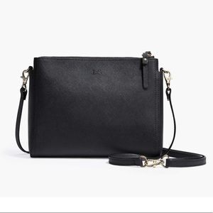 EUC Lo & Sons The Pearl black Leather bag